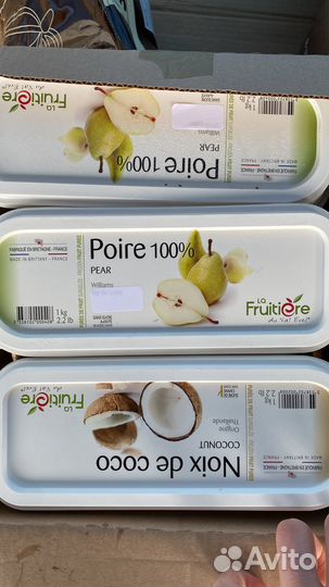 Пюре La Fruitiere, заморож., 1 кг