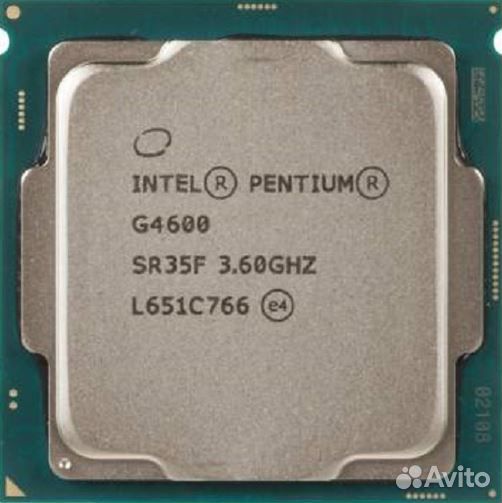 Процессор Intel Pentium G4600