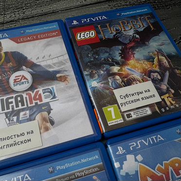 Игровые картриджи PS Vita