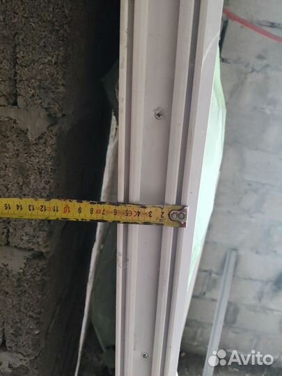 Дверь пластиковая входная новая