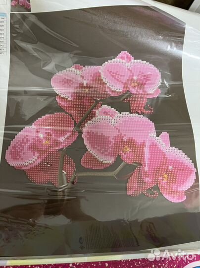 Алмазная мозаика «Орхидеи» 40*50