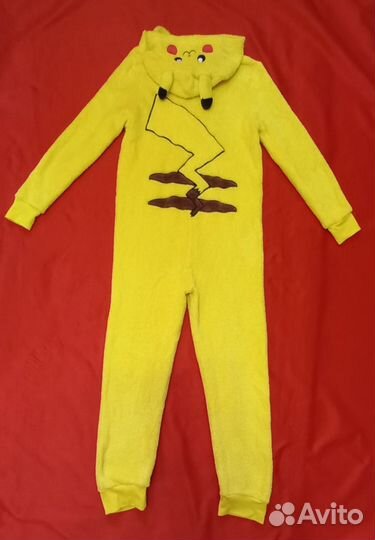 Комбинезон кигуруми Пикачу на 9 лет