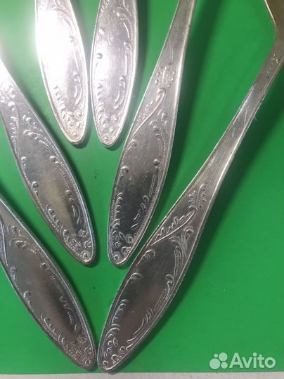 Мельхиоровые ложки (лот) СССР