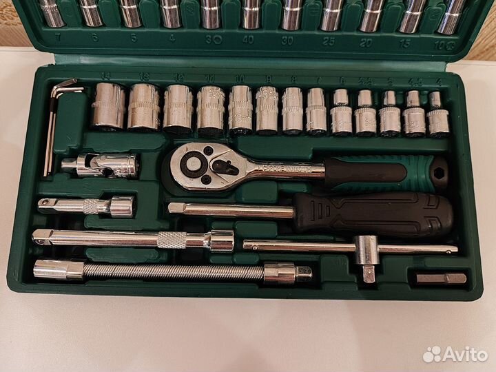 Набор инструмента 46 предметов новый