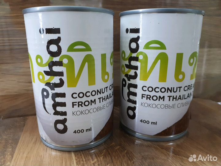 Сливки кокосовые