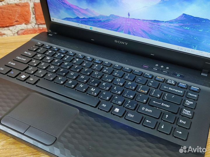 Sony 8gb SSD 14 дюймов домашний Ноутбук