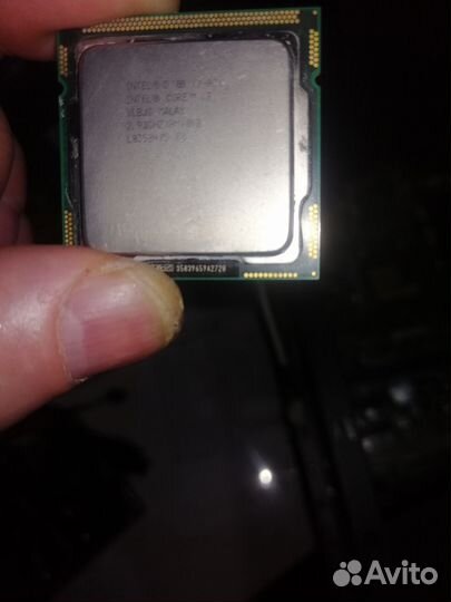 Lga 1156 процессор intel cor i7 870