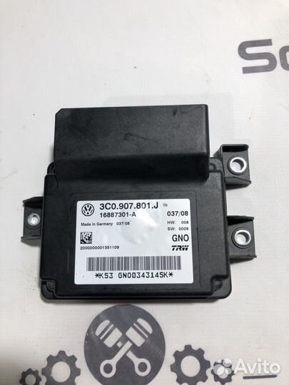 Блок управления парковочным тормозом Volkswagen Pa