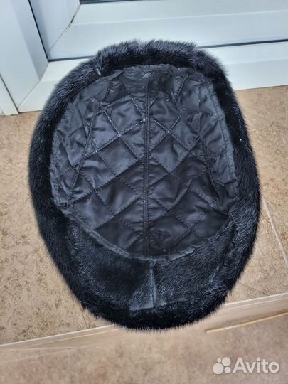 Мужская кепка из натурального меха