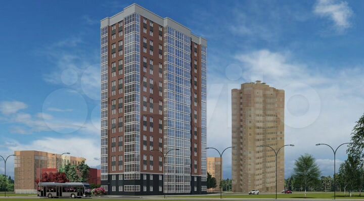 1-к. квартира, 52,1 м², 10/18 эт.
