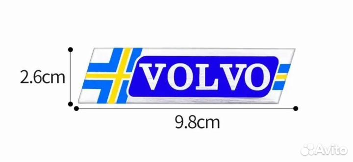 Наклейка на автомобиль Volvo