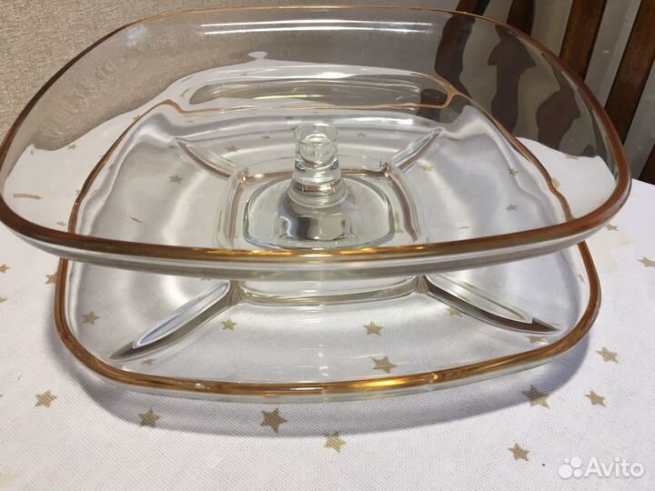 Хрустальное блюдо. Италия