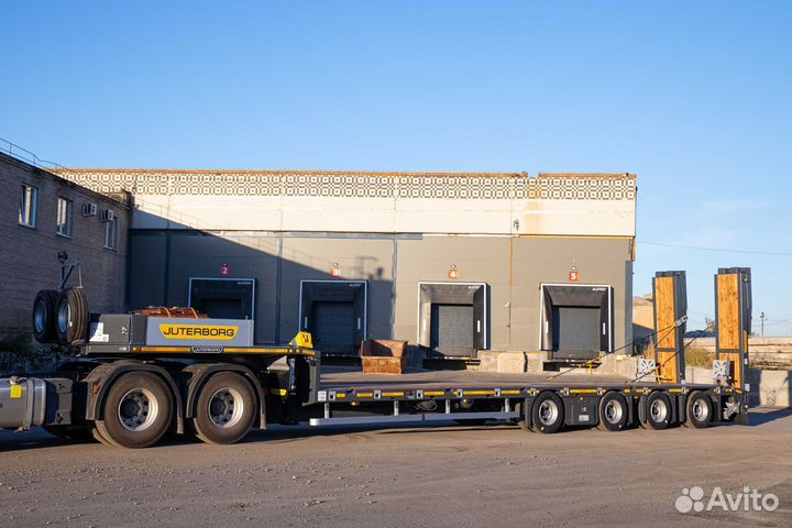 Полуприцеп трал (тяжеловоз) Juterborg 985244, 2023