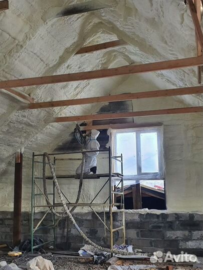 Утепление пенополиуретаном ппу дома стен