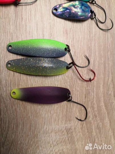 Набор форелевых блесен