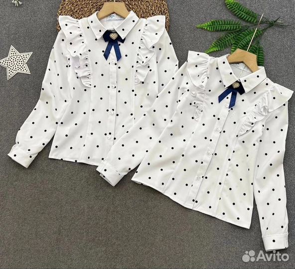 Школьные блузки для девочки