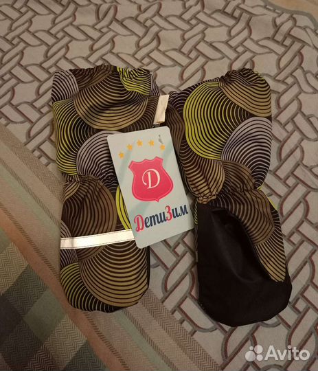 Краги варежки 3 - 4 года