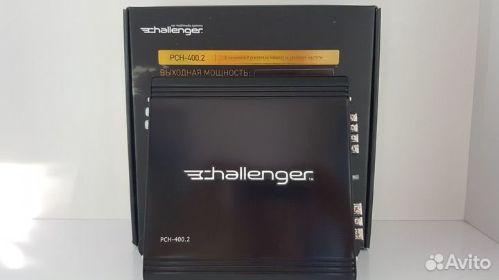 2 х 75 вт авто усилитель Challenger PCH-400.2