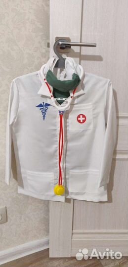 Костюм доктора врача 5-7 лет градусник
