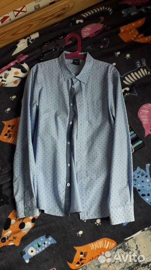 Рубашка школьная для мальчика 152-158