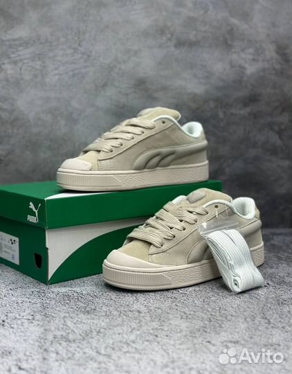 Кроссовки puma suede xl crush женские