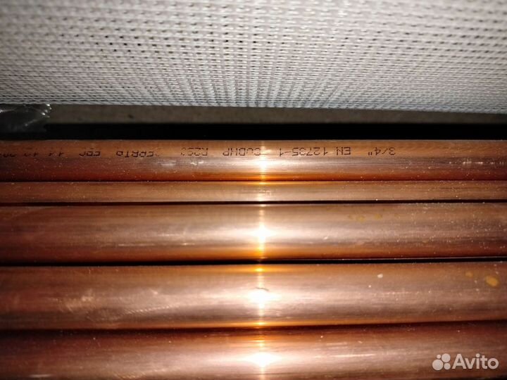 Труба медная 3/4, припой felder