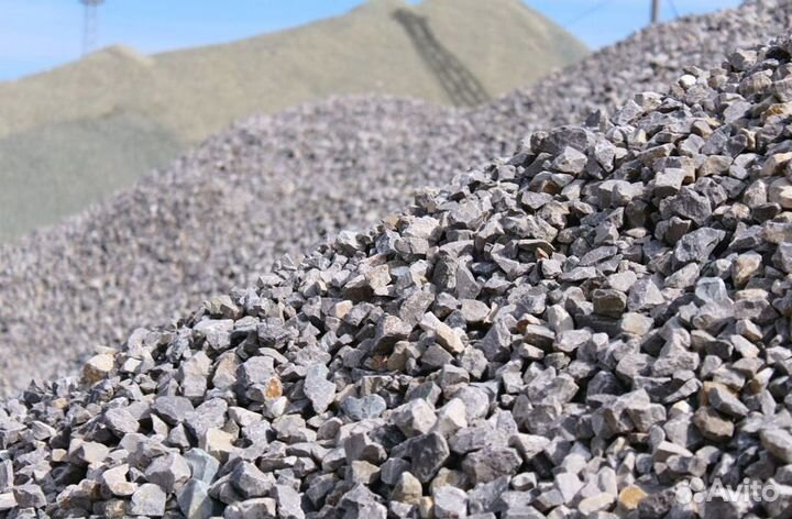 Щебень гравийный в наличии с доставкой