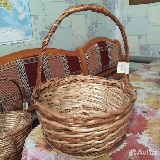 Корзина плетеная