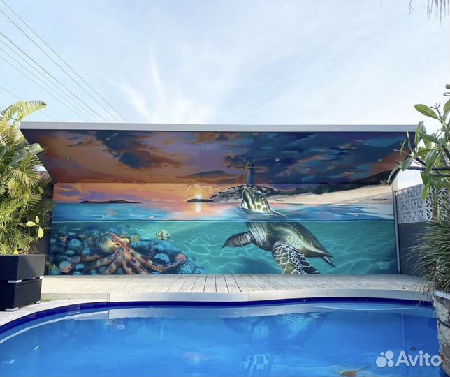 Художественная роспись стен (граффити, арт)