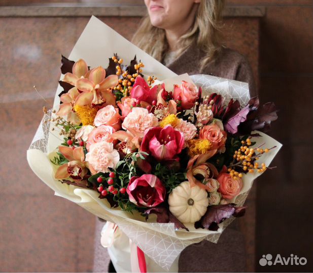 Доставка авторских букетов Москве и мо