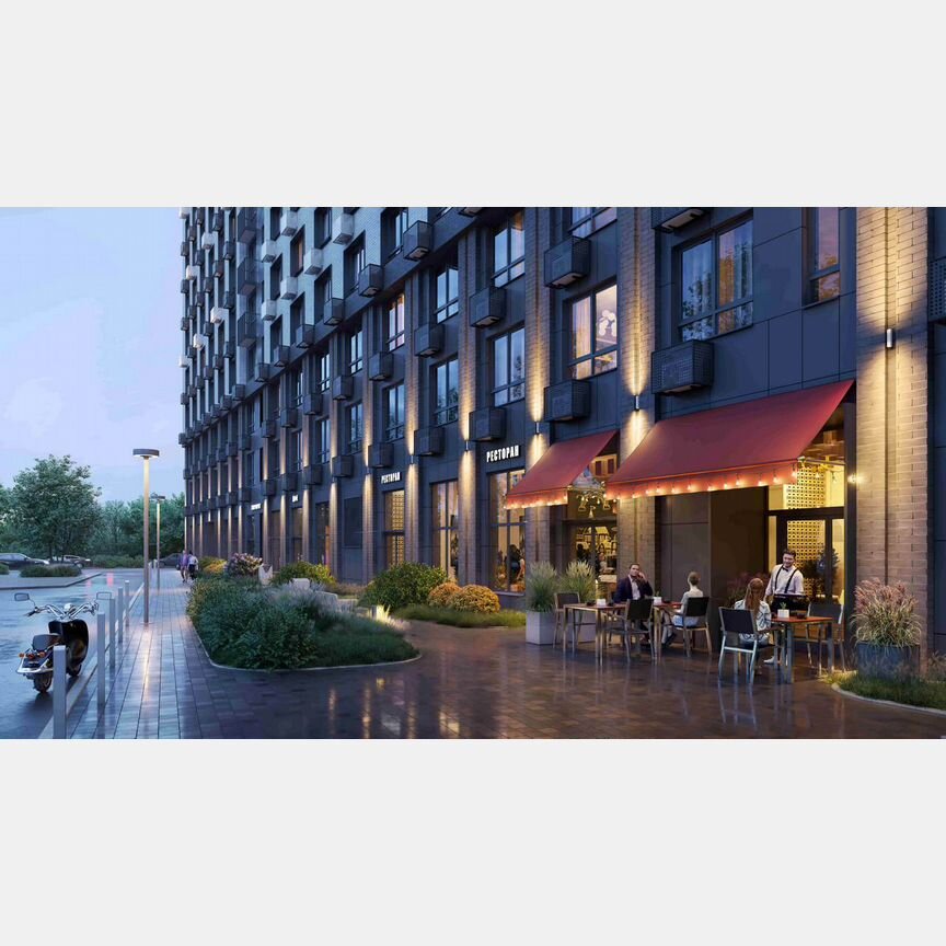 Квартира-студия, 23,7 м², 25/25 эт.