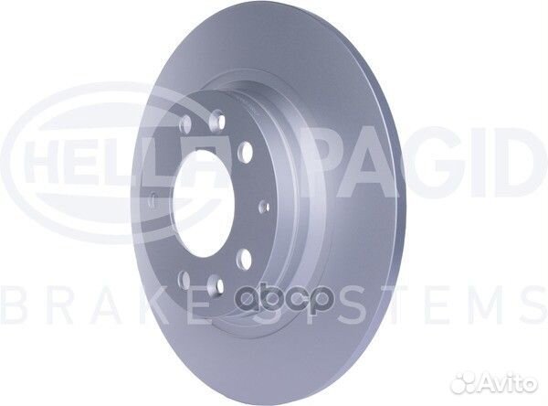 Диск тормозной задний '8DD355110-381 hella pagid