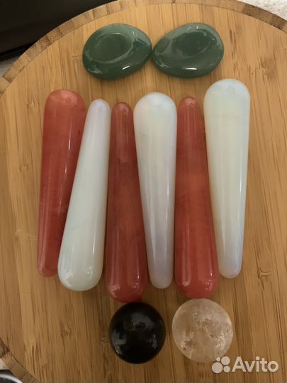 Натуральные камни для массажа лица