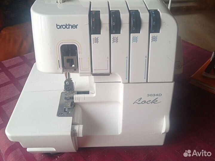 Оверлок Brother 3034D бу