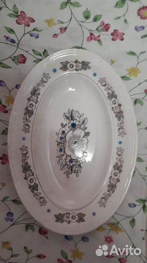 Столовый сервиз СССР, зик, новый, выпуск 1982год