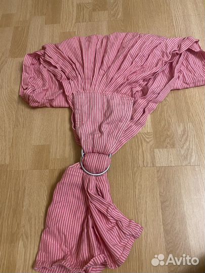 Трикотажный слинг с кольцами