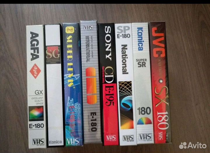Видеокассеты чистые для коллекции или по прямому н
