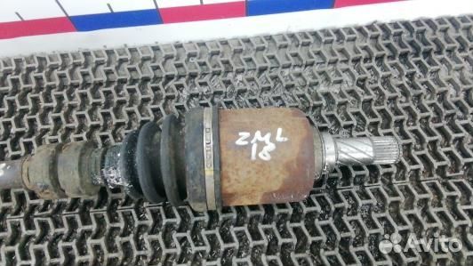 Привод передний левый nissan qashqai J10 (ZML18KS0