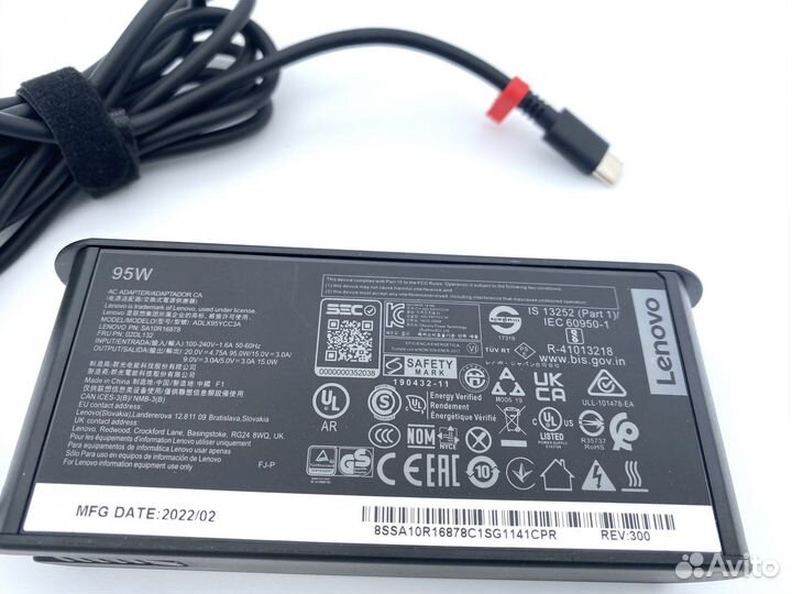 Блок питания для ноутбука Lenovo adlx95yac3a