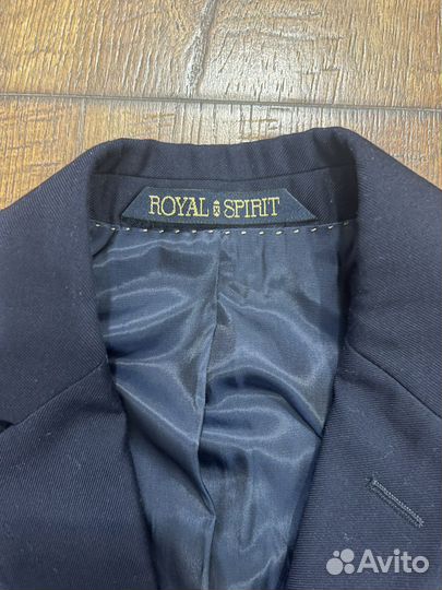 Школьный костюм для мальчика 122 синий