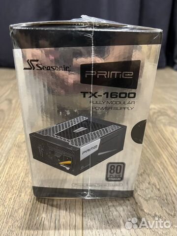 Блок питания Seasonic Prime TX-1600 в наличии объявление продам