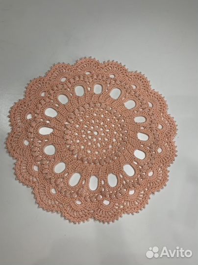Вязаные салфетки