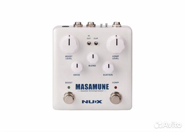 Педаль Nux NBK-5 Masamune Booster Kompressor