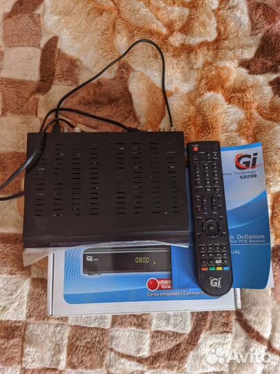 Спутник ресивер GI S2238, fulan spark I+, amp-222