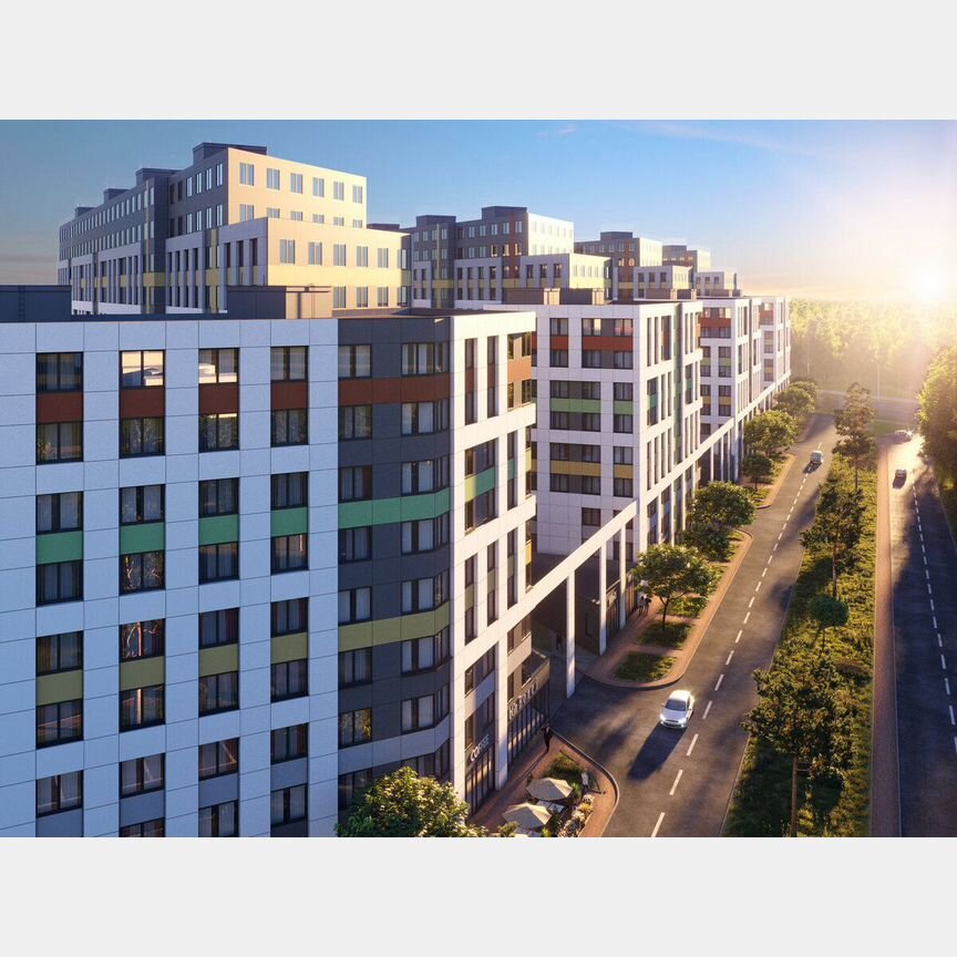 1-к. квартира, 39,2 м², 7/13 эт.