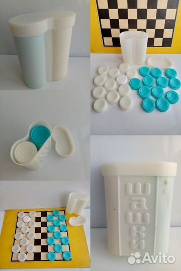 Игры настольные СССР: Шашки, Лото, Домино