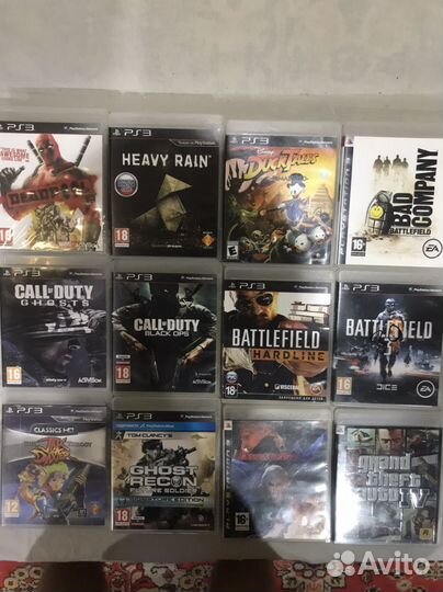 Игры PS1 PS3 PSP X360 XO