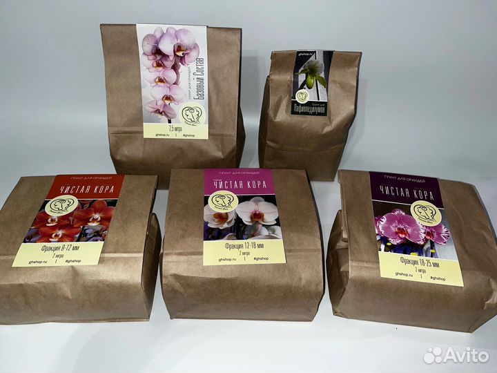 Кора для орхидей