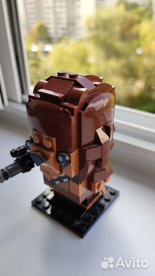 Лего brick heads Чубака