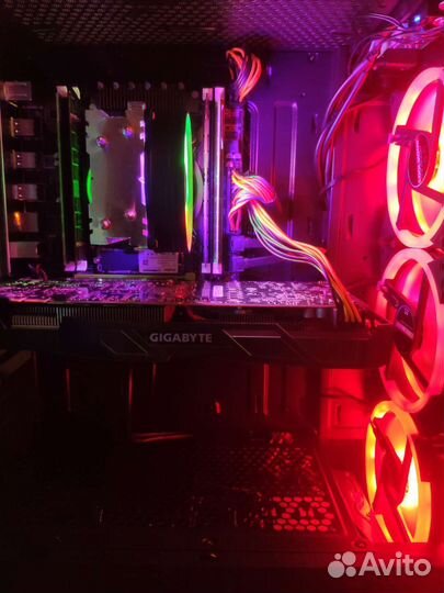 Мощный пк:gtx1070 8gb+20ядер+32gbОзу+HDD1TB+SSD120